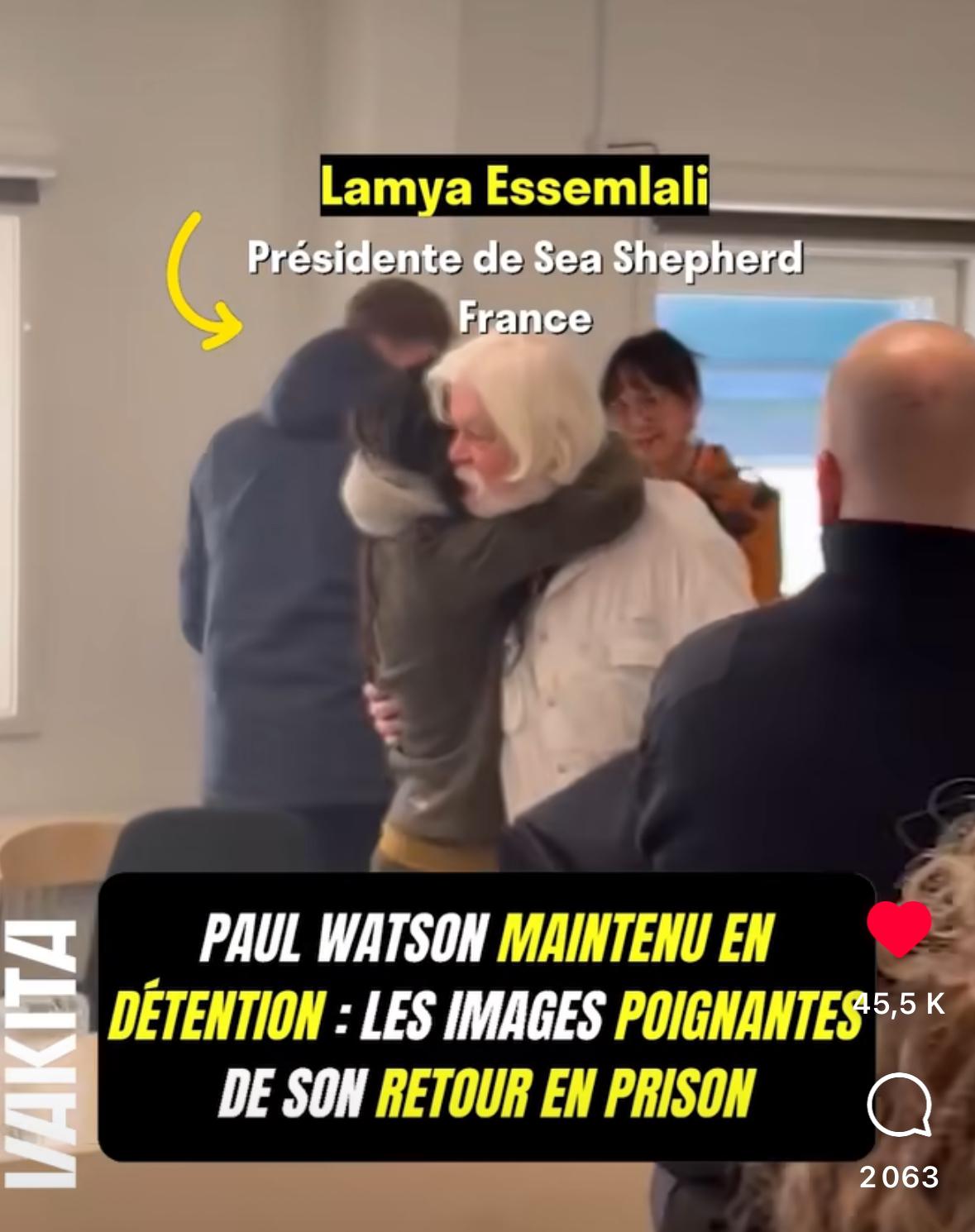 Justice différée confisquée Paul Watson Nuuk Groenland prison juge