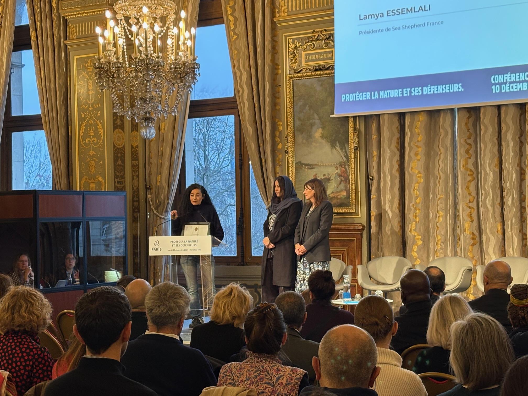 Citoyenneté Paul Watson Ville de Paris Japon Danemark baleines