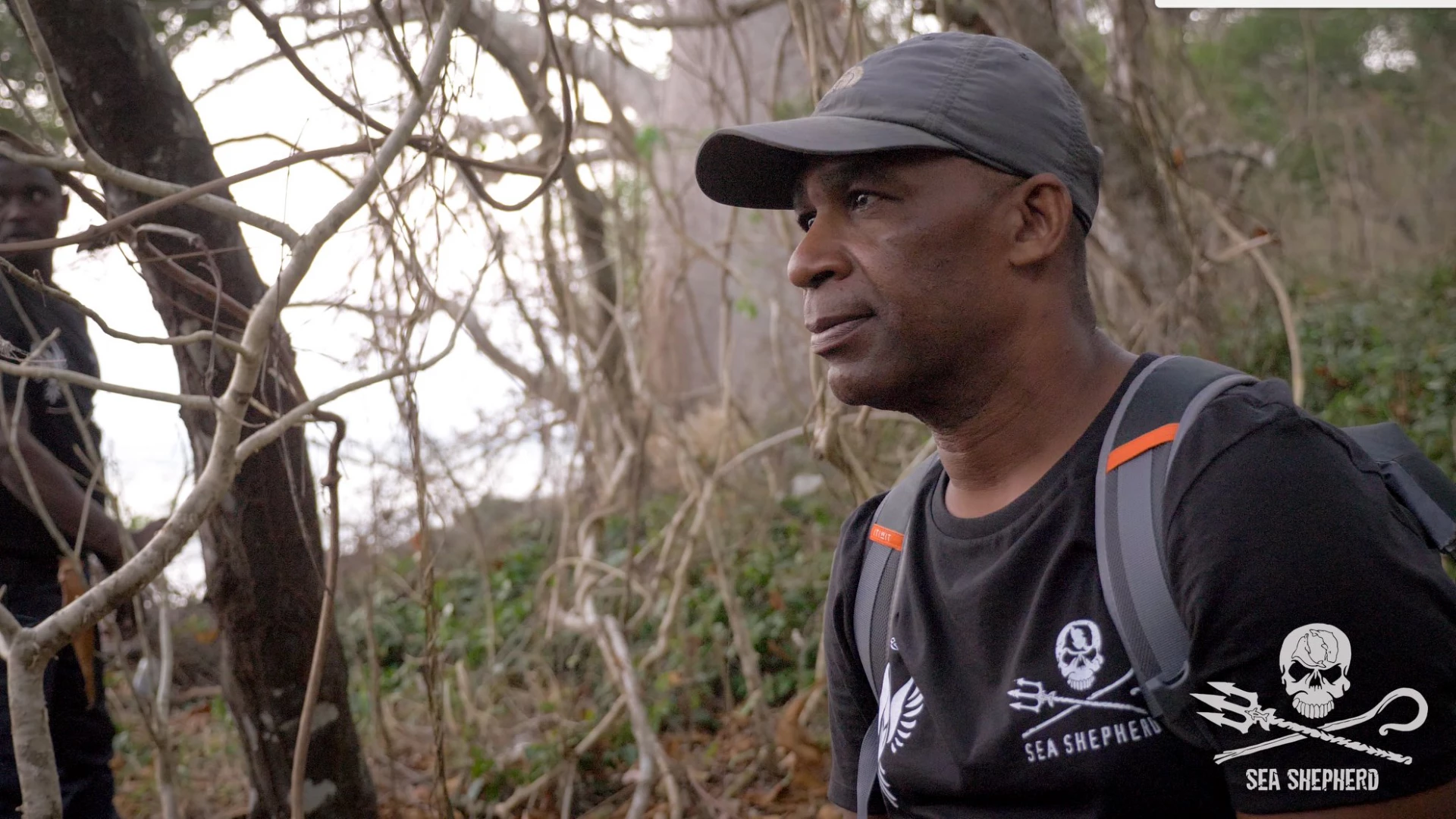 Ali Mohammed lors d'une patrouille conjointe Sea Shepherd/ ASVM