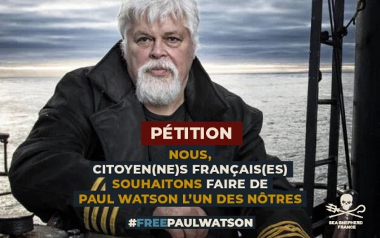 Paul Watson nationalité française pétition macron