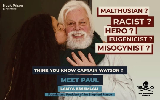 Captain Watson Paul Watson Misogynist racist hero malthusian|Captain Watson Paul Watson Misogynist racist hero malthusian