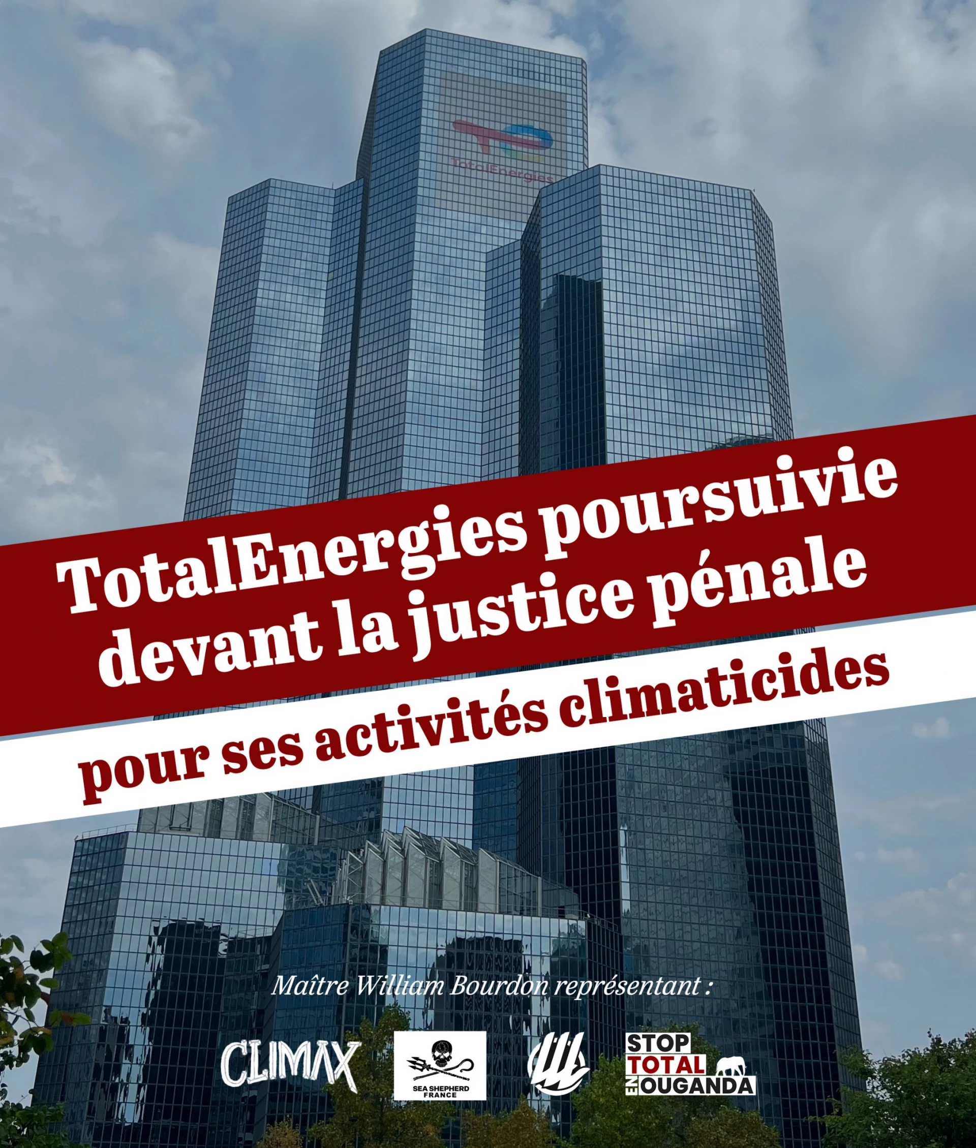 TotalEnergies plainte justice pénale