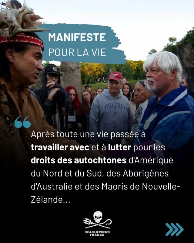 "Hier, je ne savais pas ce qu’était un écofasciste. Aujourd’hui, apparemment, j’en suis un."

Retrouvez l'intégralité du texte du Capitaine Paul Watson sur notre site internet (en lien dans la bio)